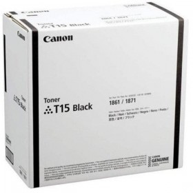 Toner ORIGINALE Canon Nero T15 per I-SENSYS X 1861P/1871P durata 45.000 pagine in formato A4