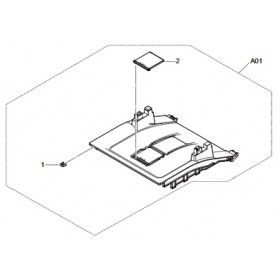 PARTS LID TOP M E ASSY SP PER ECOSYS MA3500CI/CIX/CIFX / MA4500CI / MA4000CIX/CIFX