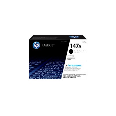 HP 147A Toner Nero ORIGINALE W1470A da 10.500 stampe per LaserJet Enterprise MFP M634/M612