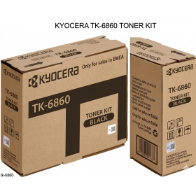 KYOCERA TK-6860 Toner nero per ECOSYS MZ3201IX durata 15.000 pagine copertura ISO 19752