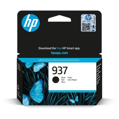 Cartuccia ORIGINALE Nero HP N. 937 EvoMore per HP Officejet Pro 9110/9730/9120/9720/9122/9125