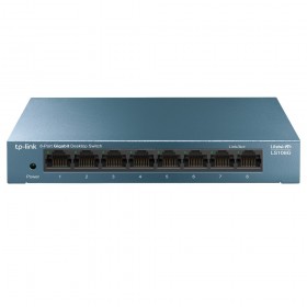 Switch Desktop 8 Porte RJ45 10 100 1000Mbps Auto-MDI MDIX