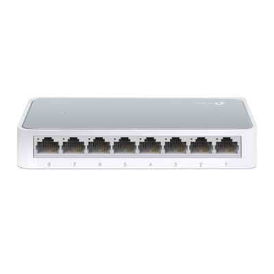 Switch desktop 8 porte 10 100 Mbps plug & play TL-SF1008D