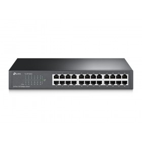 Switch desktop 24 porte 10 100Mbps in acciaio TL-SF1024D