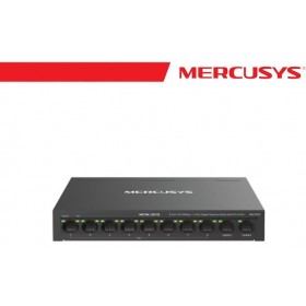 Mercusys 8-Port PoE+ 10/100 Mbps + 2 Gigabit Port Switch - MS110CP