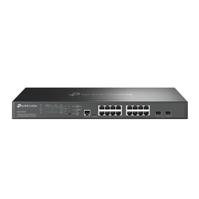 Omada Switch Managed L2+ con 16 Porte 2.5G, 8 PoE+, 2 10GE SFP+ - SG3218XP-M2