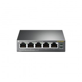 PoE switch 5 porte Gbit 4 PoE max 56W TP-Link TL-SG1005P