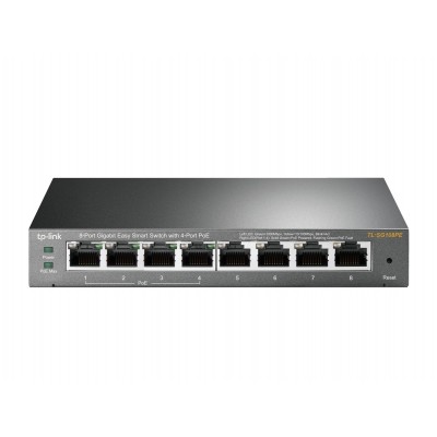 Easy Smart Switch 8 Porte Gigabit con 4 Porte PoE TL-SG108PE
