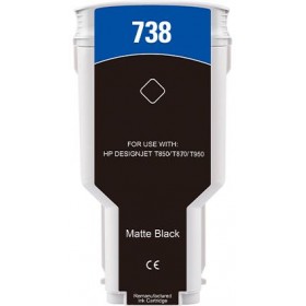 300ML Black Reman HP DesignJet T850,T870,XT870,XT950498N8A