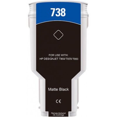 300ML Black Reman HP DesignJet T850,T870,XT870,XT950498N8A