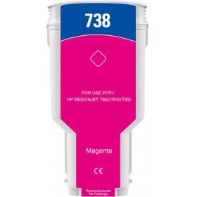 300ML Magenta Reman HP DesignJet T850,T870,XT870,XT950676M7A