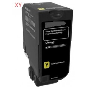 Yellow compatible para Lexmark CS632/CX635-11.7K